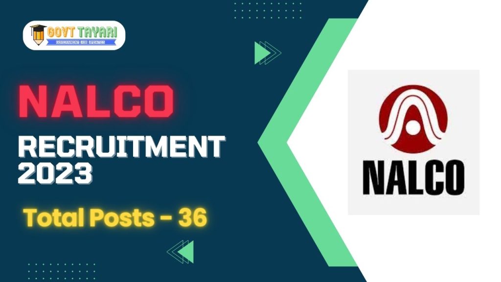 NALCO Recruitment 2023