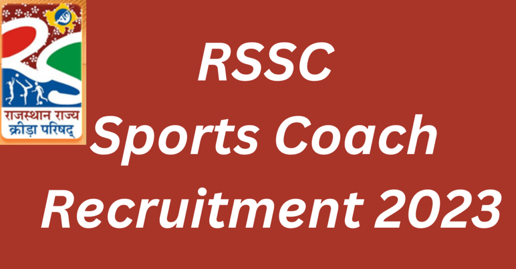 RSSC Instructor Recruitment 2023