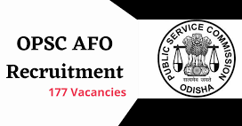 OPSC Assistant Fisheries Officer Recruitment 202