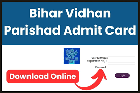 Bihar Vidhan Parishad Reporter Admit Card 2023