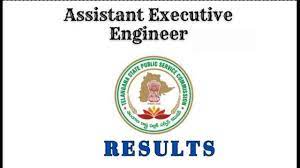 TSPSC Assistant Executive Engineer Result 2023