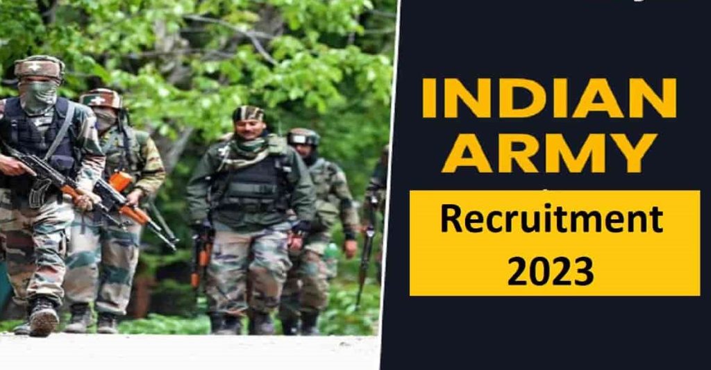 Indian Army Recruitment 2023