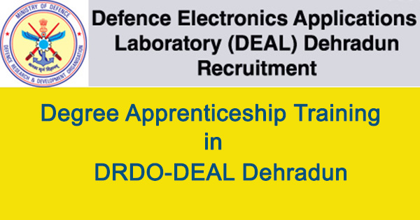 DEAL Dehradun Recruitment 2023