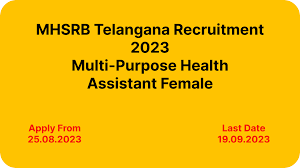 Telangana Health Assistant Recruitment 2023