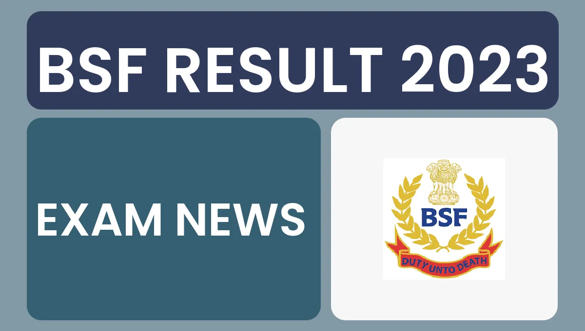 BSF Group B & C (Water Wing) Result  2023