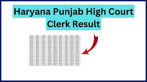 Punjab & Haryana High Court Clerk Result 2023