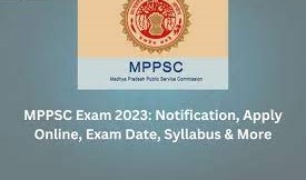 MPPSC State Service Exam Date 2023