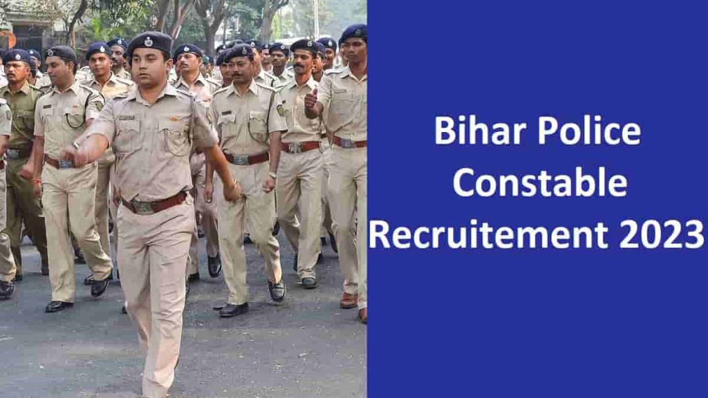 Bihar Police Recruitment 2023