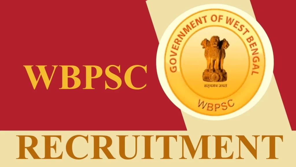 WBPSC Recruitment 2023