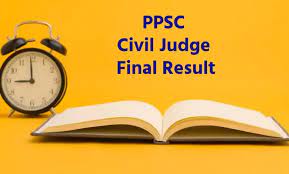 PPSC Civil Judge Result 2023