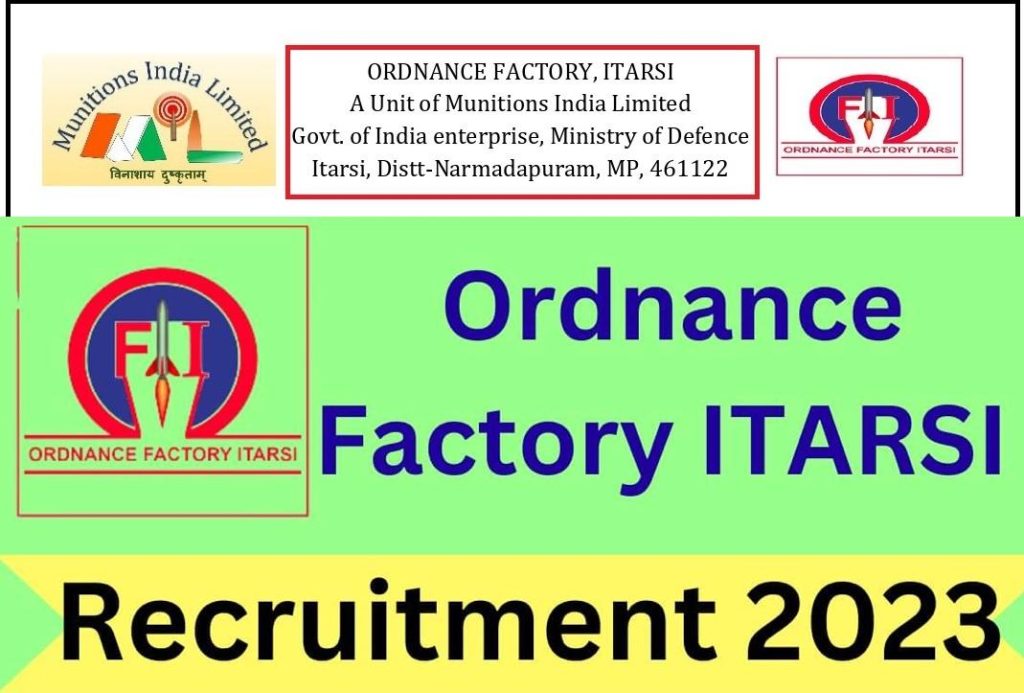 Ordnance Factory Itarsi Recruitment 2023