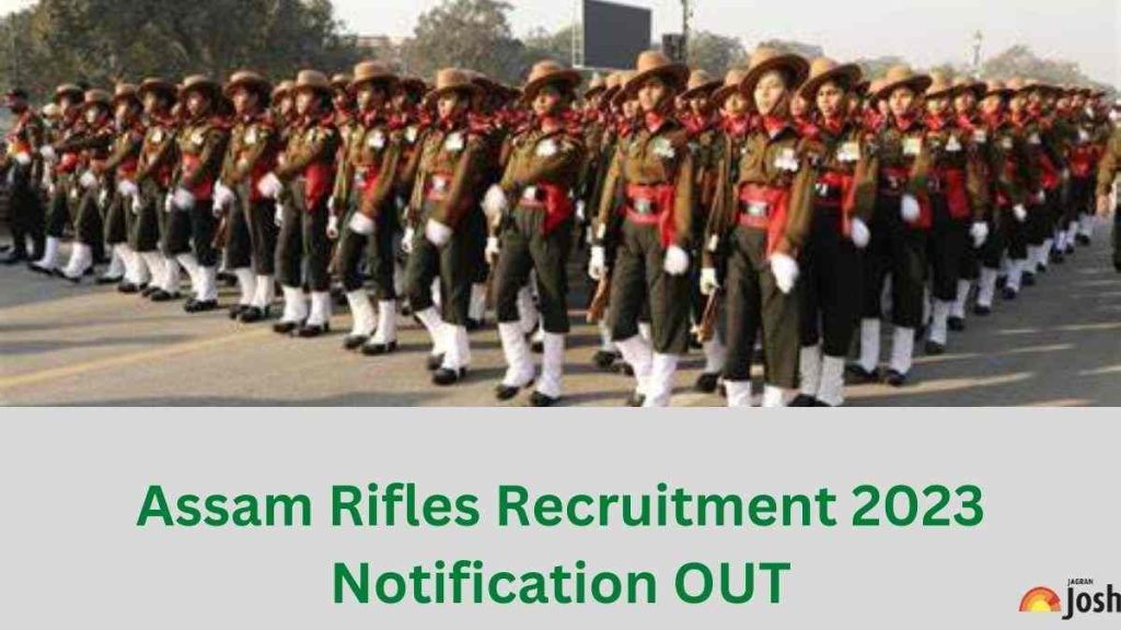 Assam Rifles Technical & Tradesmen Recruitment 2023