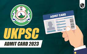 UKPSC Admit Card 2023