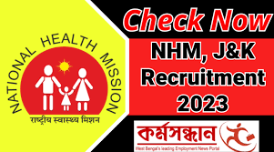 NHM J&K Medical Officer, Specialist Recruitment 2023