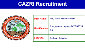 CAZRI Recruitment 2023