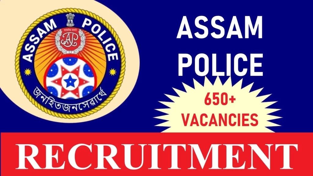 Assam Police Recruitment 2023