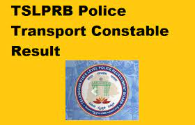 Telangana Police Transport Constable Result 2023