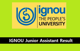 IGNOU Junior Assistant cum Typist Result 2023