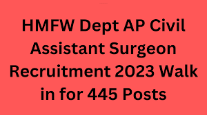 Civil Surgeon Recruitment 2023