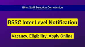 BSSC Inter Level Notification 2023