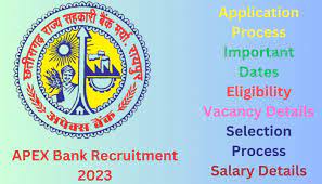 Chhattisgarh Co-operative Apex Bank Ltd Recrutement 2023