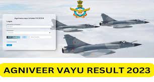 Indian Airforce Agniveer Vayu (01/2024) Result 2023