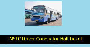 TNSTC Conductor & Driver Admit Card 2023