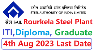 SAIL Rourkela Steel Plant Various Vacancy Recruitment 2023