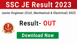 SSC Junior Engineer Result 2023