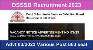 DSSSB Pharmacist, Technical Asst & Other Recruitment 2023
