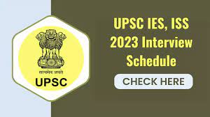 UPSC IES/ ISS 2023