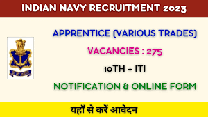 Free Job AlertNaval Dockyard Apprentice School Visakhapatnam Recruitment 2023