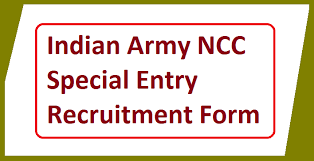 Indian Army NCC Special Entry Recruitment 2024