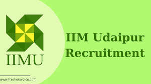 IIM Udaipur Recruitment 2024