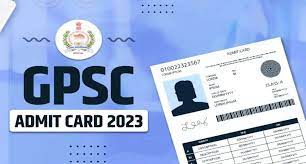 GPSC Mamlatdar, STO & Other Admit Card 2023
