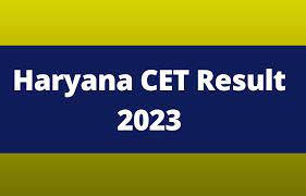 Haryana CET 2023