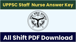 UPPSC Staff Nurse Answer Key 2023