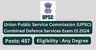 UPSC CDS (I) Recruitment 2024