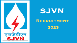 SJVN Limited Recruitment 2023