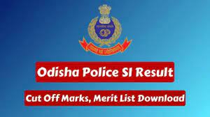 Odisha Police Sub Inspector Result 2022