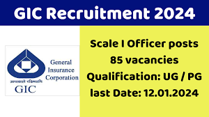 GIC Recruitment 2024