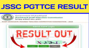 JSSC PGTTCE Result 2023