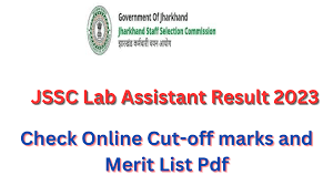 JSSC Lab Asst Result 2023