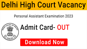 Delhi High Court Sr Personal Asst Result 2023