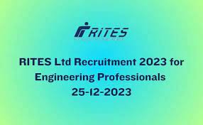 RITES Limited Recruitment 2024