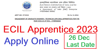 ECIL Apprentice Recruitment 2023