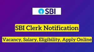 SBI Clerk Notification 2023