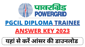 PGCIL Diploma Trainee Answer Key 2023