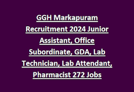 GMC, Ongole FNO, GDA, Jr Asst, Lab Attendant & Other Recruitment 2024