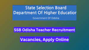 SSB, Odisha Teaching Posts Recruitment 2024